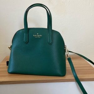 Kate Spade jade green cross body purse